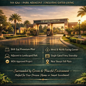 Plots for sale in Dwarka Dham Modipuram